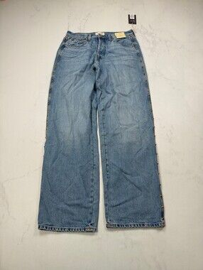 Universal Thread Jeans Wide-Leg Pants Light Blue 90S 90S Jeans - Womens 6